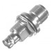 Adaptador conector N Hembra a BNC Hembra con montaje en Doble D Plano